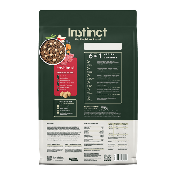 Instinct Raw Boost Grain Free Beef Dry Dog Food