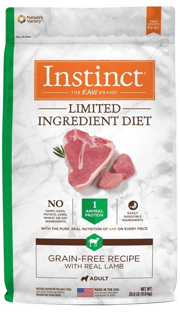 Instinct Limited Ingredient Diet Grain Free Lamb Dry Dog Food