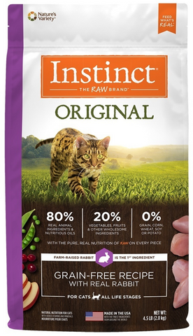 Instinct Original Grain Free Rabbit Dry Cat Food