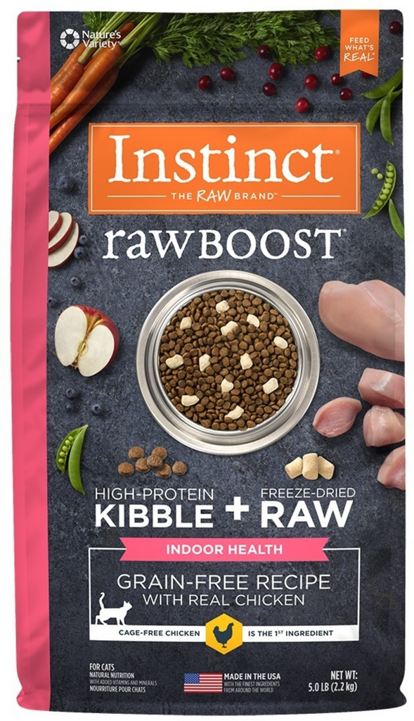 Instinct Raw Boost Indoor Grain-Free Real Chicken Dry Cat Food