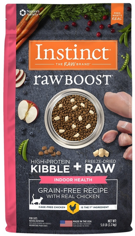 Instinct Raw Boost Grain Free Chicken Indoor Dry Cat Food
