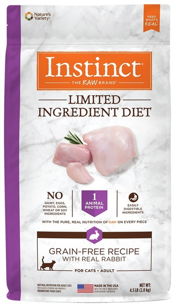 Instinct Limited Ingredient Diet Grain Free Rabbit Dry Cat Food