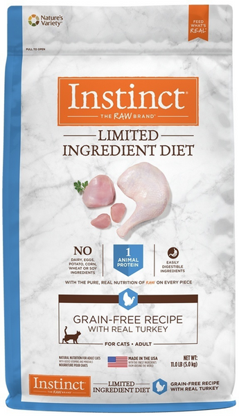 Instinct Limited Ingredient Diet Grain Free Turkey Dry Cat Food