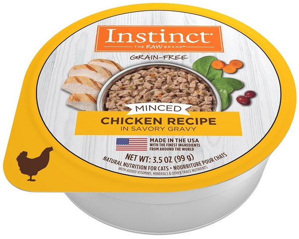 Instinct Grain Free Minced Chicken Wet Cat Food