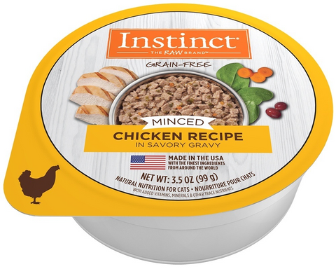 Instinct Grain Free Minced Chicken Wet Cat Food