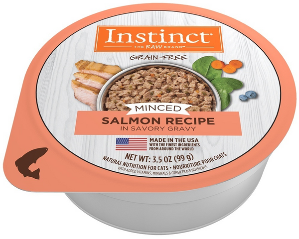 Instinct Grain Free Minced Salmon Wet Cat Food