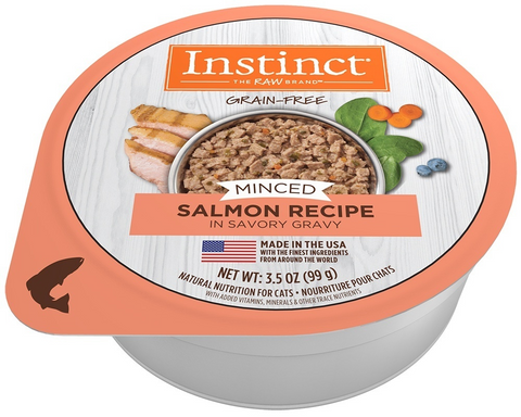 Instinct Grain Free Minced Salmon Wet Cat Food