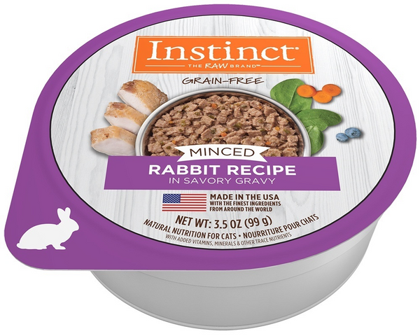 Instinct Grain Free Minced Rabbit Wet Cat Food