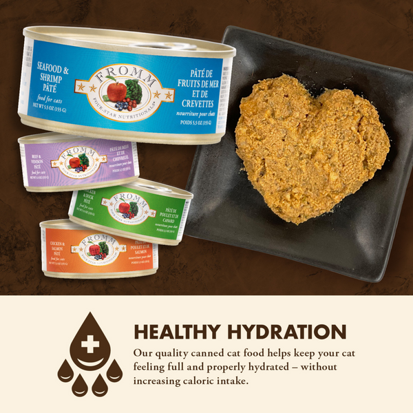 Fromm Four Star Seafood & Shrimp Pate Canned Cat Food