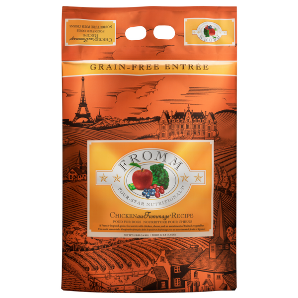 Fromm Four Star Chicken au Frommage Recipe Dry Dog Food