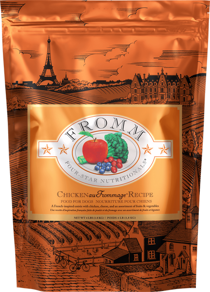 Fromm Four Star Chicken au Frommage Recipe Dry Dog Food