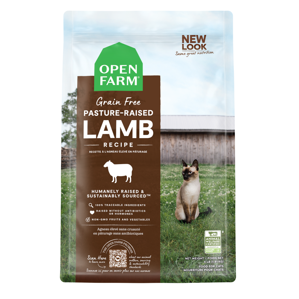 Open Farm Grain Free Pasture Raised Lamb Dry Cat Food