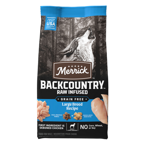 Merrick Backcountry Grain Free Large Breed Adult Dry Dog Food