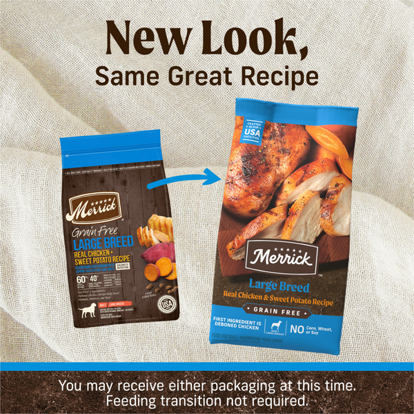 Merrick Grain Free Large Breed Adult Dry Dog Food