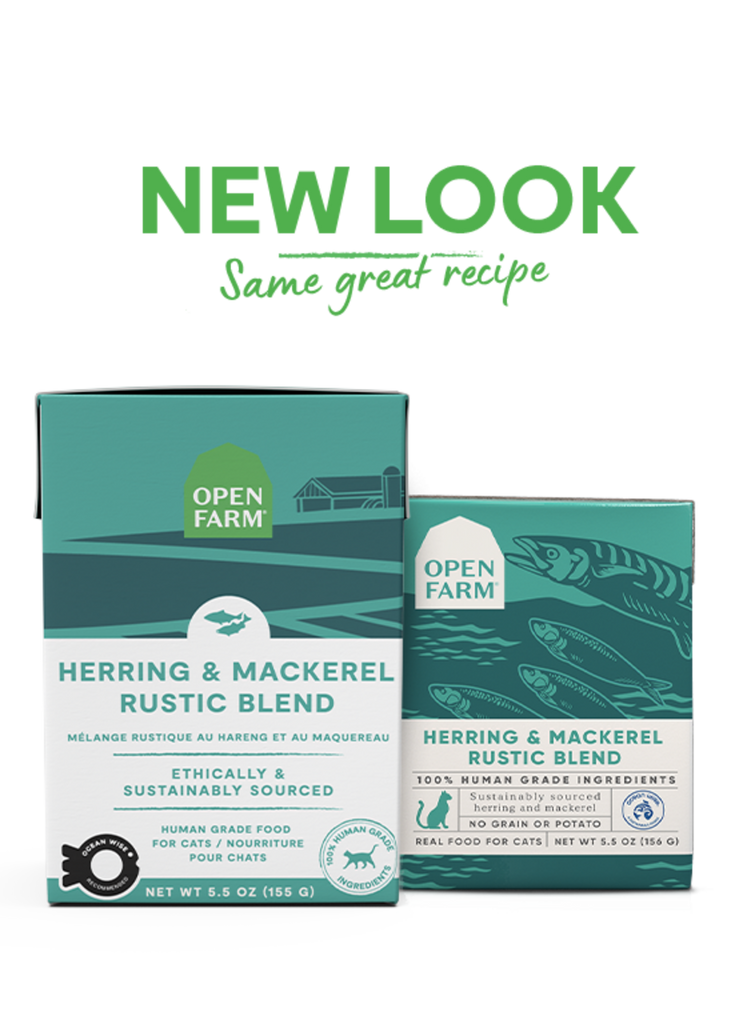 Open Farm Grain Free Rustic Blend Herring and Mackerel Wet Cat Food