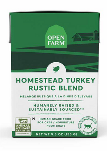 Open Farm Grain Free Rustic Blend Homestead Turkey Wet Cat Food