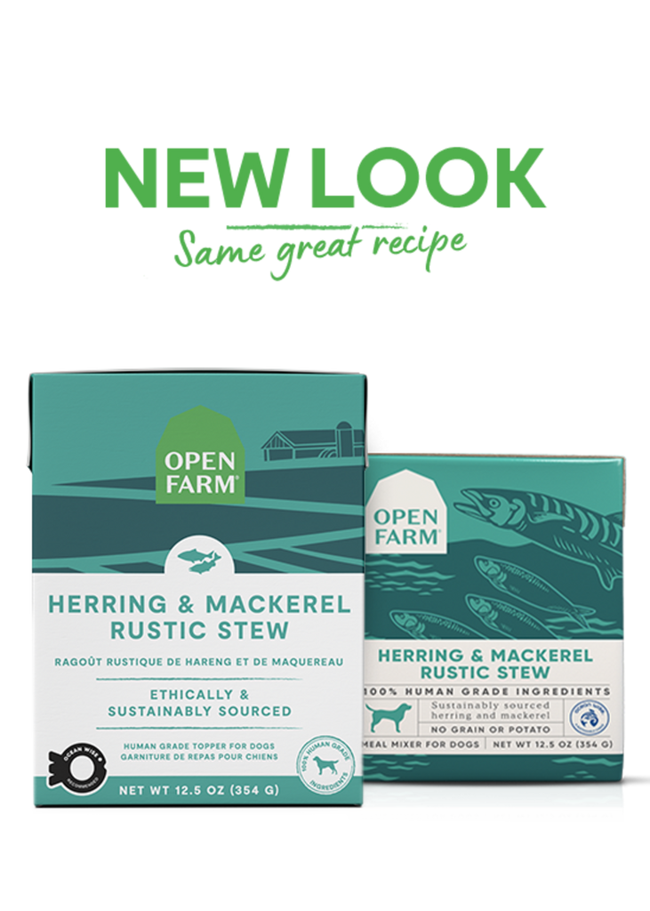 Open Farm Rustic Stew Herring and Mackerel Wet Dog Food