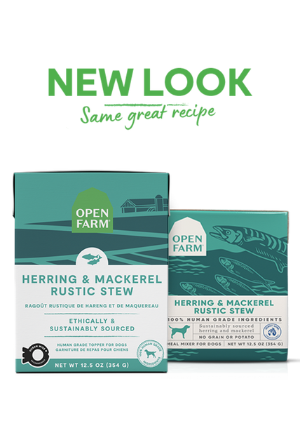 Open Farm Rustic Stew Herring and Mackerel Wet Dog Food