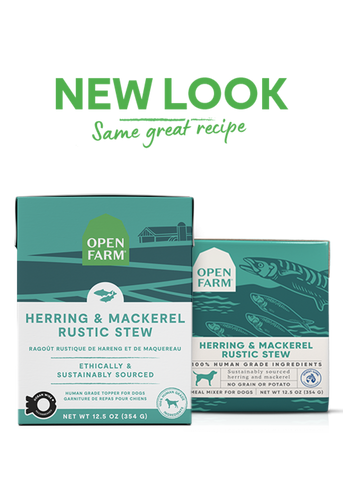 Open Farm Rustic Stew Herring and Mackerel Wet Dog Food