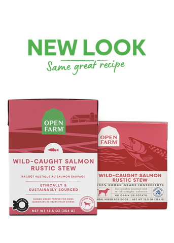 Open Farm Rustic Stew Wild Caught Salmon Wet Dog Food
