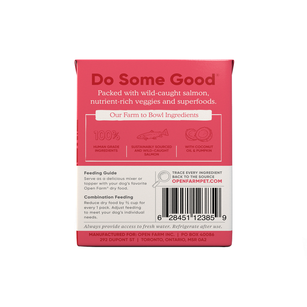 Open Farm Rustic Stew Wild Caught Salmon Wet Dog Food