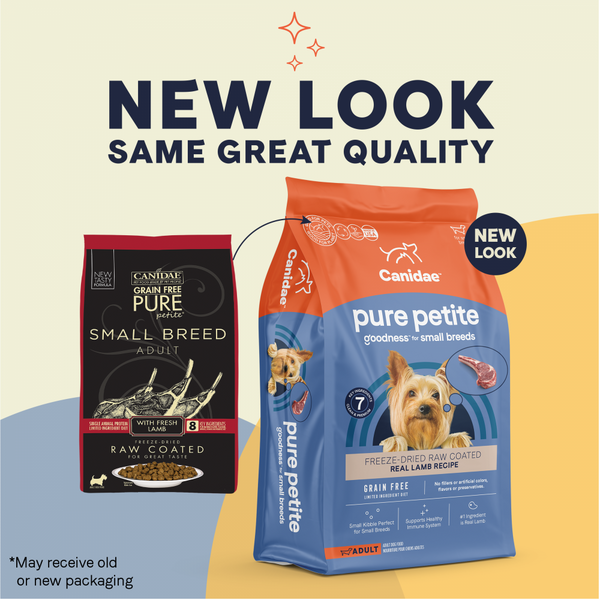 Canidae Pure Farm To Bowl Small Breed, Pasture-Raised Lamb & Lentil Recipe Dog Food