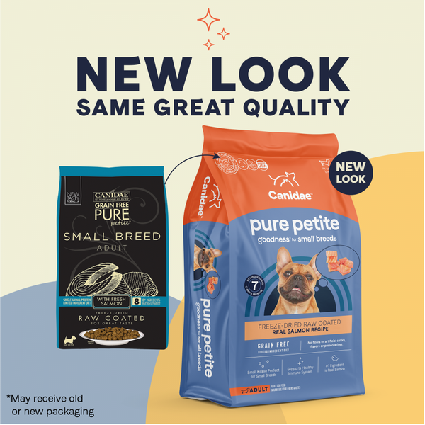 Canidae Pure Farm To Bowl Small Breed, Wild-Caught Salmon & Lentil Recipe Dog Food
