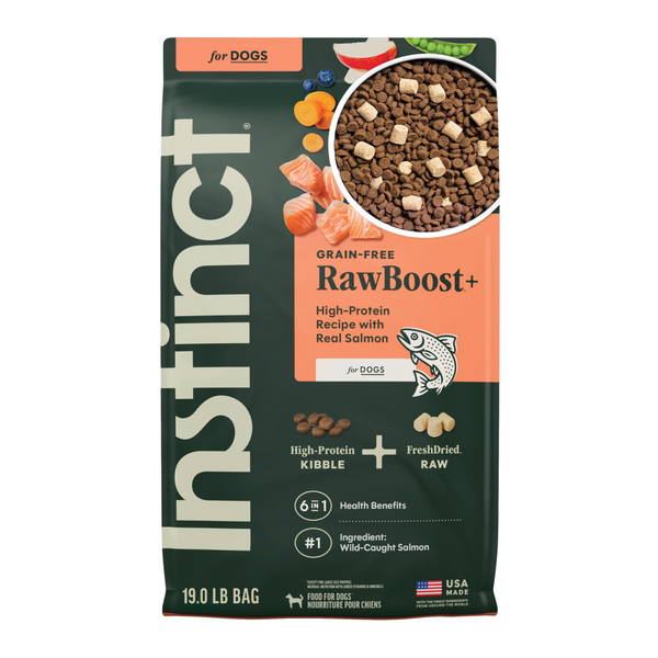 Instinct Raw Boost Grain Free Salmon Dry Dog Food