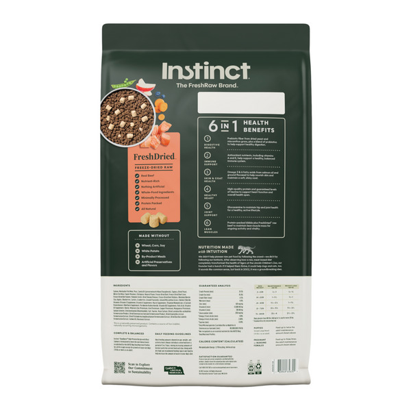 Instinct Raw Boost Grain Free Salmon Dry Dog Food