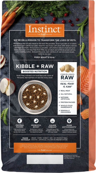 Instinct Raw Boost Grain Free Salmon Dry Cat Food
