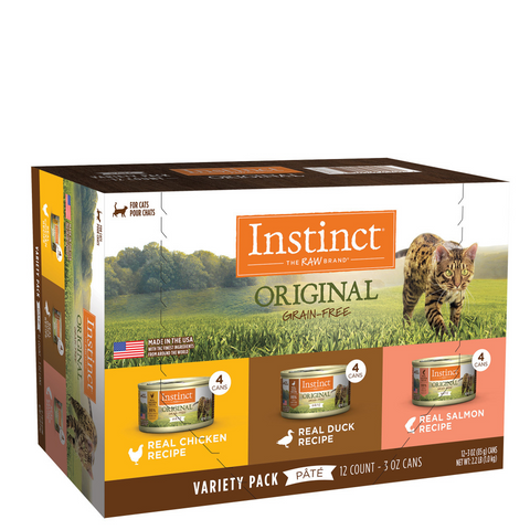 Instinct Grain Free Variety Pack Wet Cat Food