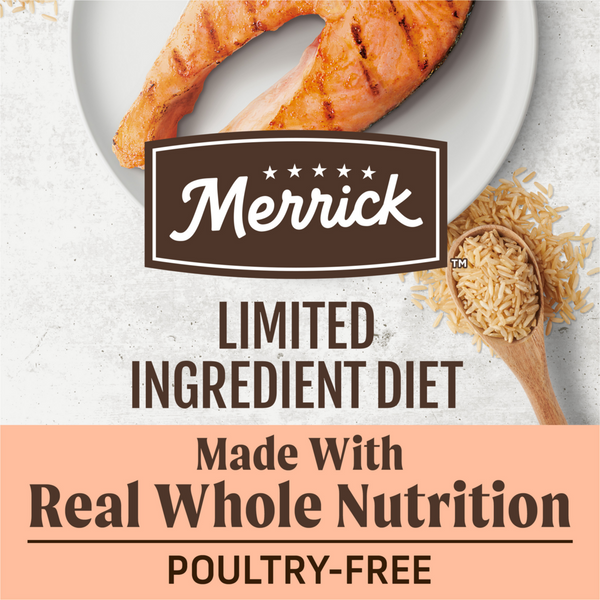 Merrick Limited Ingredient Diet Salmon and Brown Rice Adult Dry Dog Food