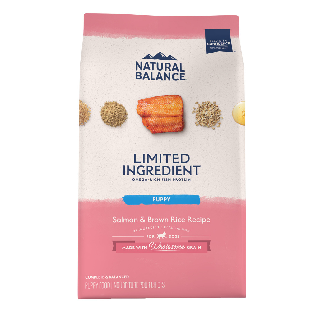 Natural Balance Limited Ingredient Puppy Dry Dog Food, Salmon & Brown Rice Recipe