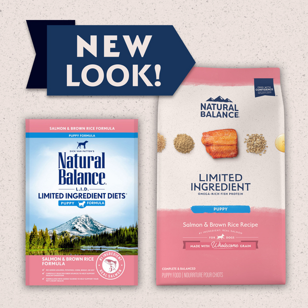 Natural Balance Limited Ingredient Puppy Dry Dog Food, Salmon & Brown Rice Recipe