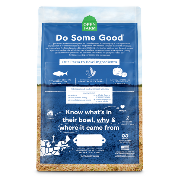 Open Farm Catch of the Season Whitefish and Ancient Grains Dry Dog Food
