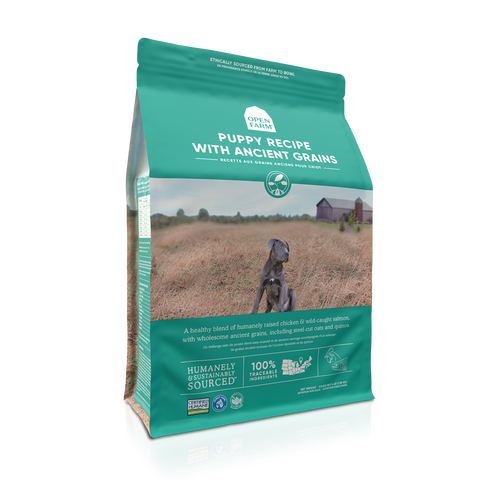Open Farm Chicken Salmon and Ancient Grains Dry Puppy Food