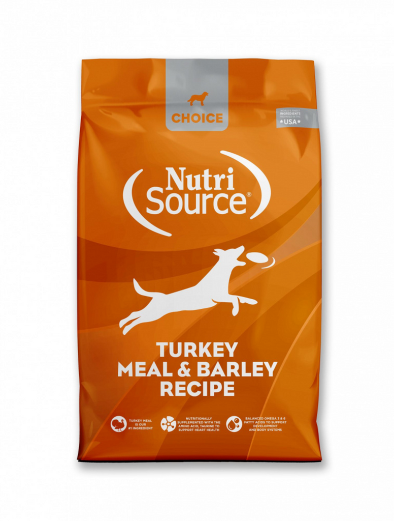 NutriSource Choice Turkey Meal & Barley Recipe Dry Dog Food