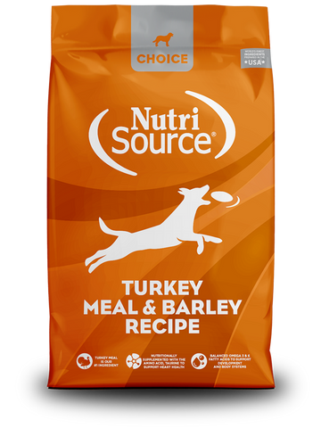 NutriSource Choice Turkey Meal & Barley Recipe Dry Dog Food