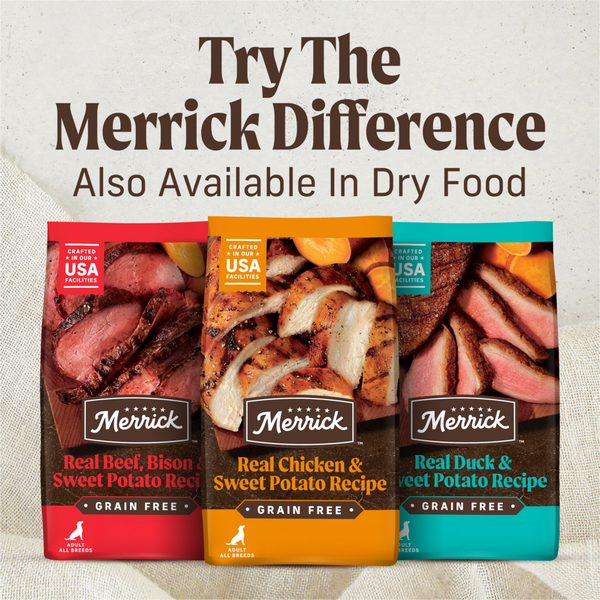 Merrick Grain Free Texas BBQ Beef Adult Wet Dog Food