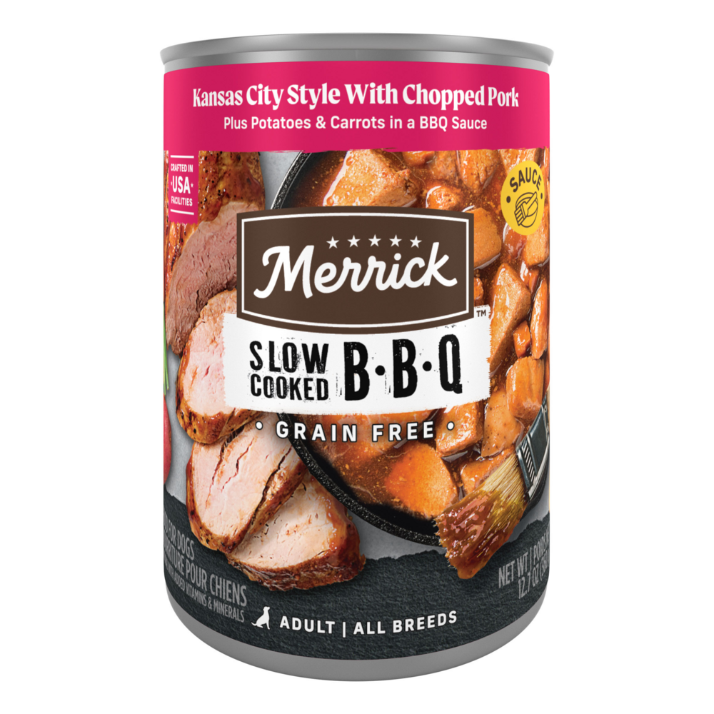 Merrick Grain Free Kansas City BBQ Pork Adult Wet Dog Food