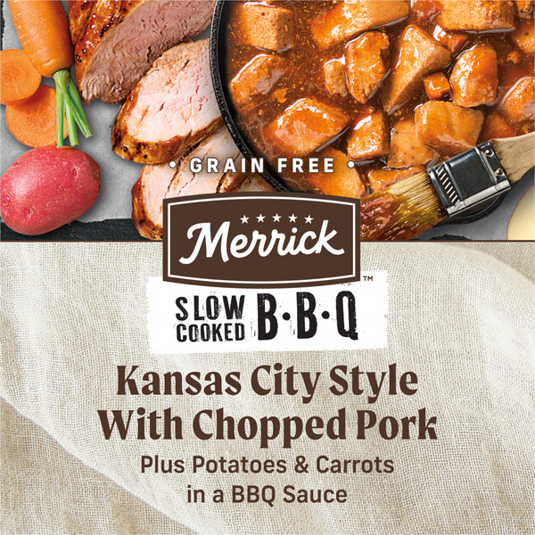 Merrick Grain Free Kansas City BBQ Pork Adult Wet Dog Food