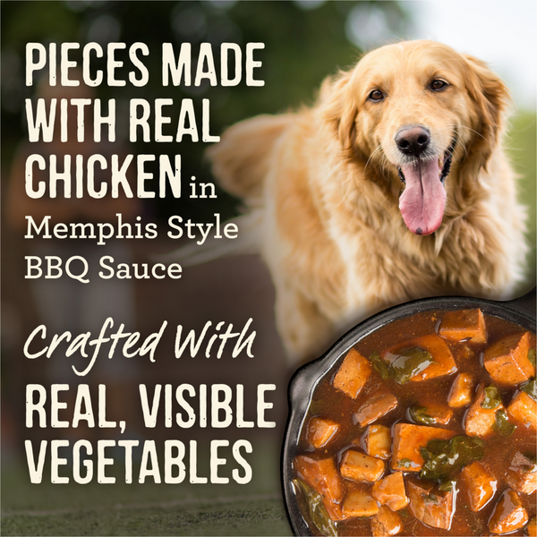 Merrick Grain Free Memphis BBQ Chicken Adult Wet Dog Food