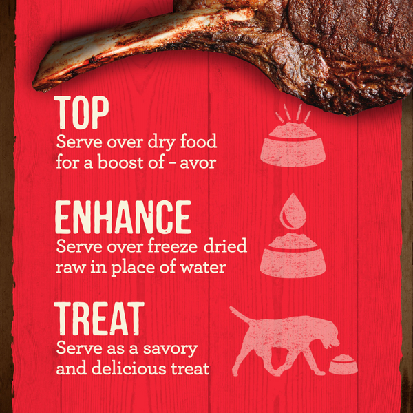 Merrick Beef Bone Broth Wet Dog Food Topper
