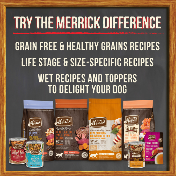Merrick Beef Bone Broth Wet Dog Food Topper