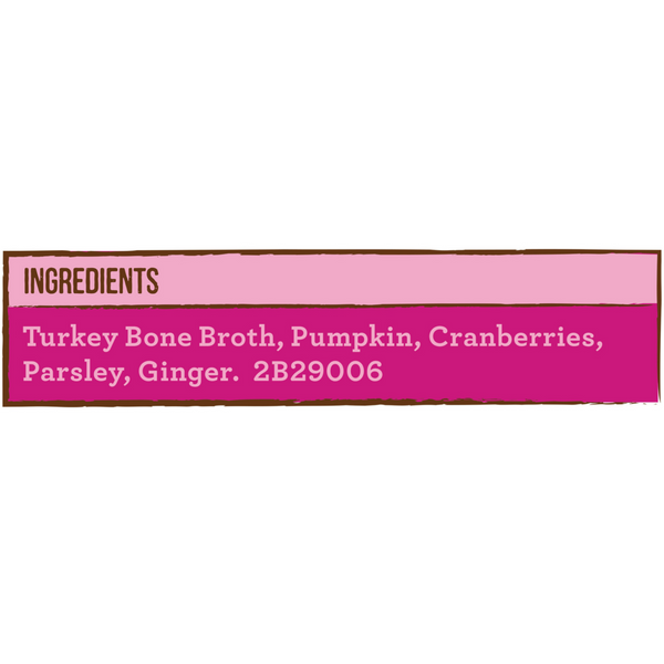 Merrick Grain Free Turkey Bone Broth Wet Dog Food Topper