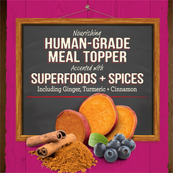 Merrick Grain Free Turkey Bone Broth Wet Dog Food Topper