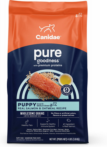 Canidae Pure Farm To Bowl Puppy Wild-Caught Salmon & Oatmeal Recipe Dog Food