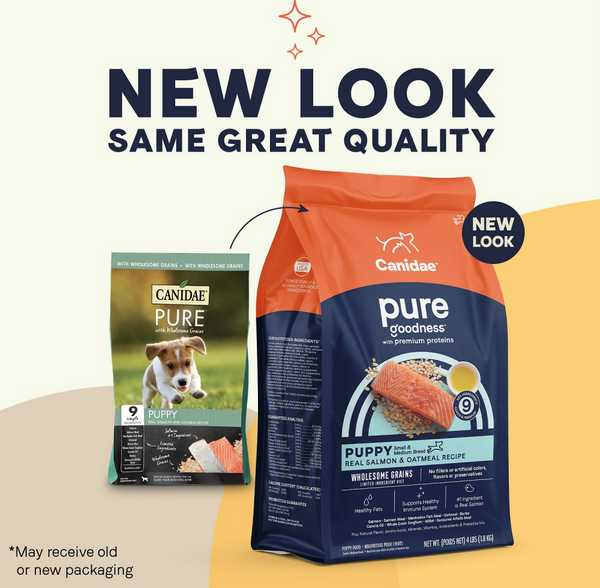 Canidae Pure Farm To Bowl Puppy Wild-Caught Salmon & Oatmeal Recipe Dog Food
