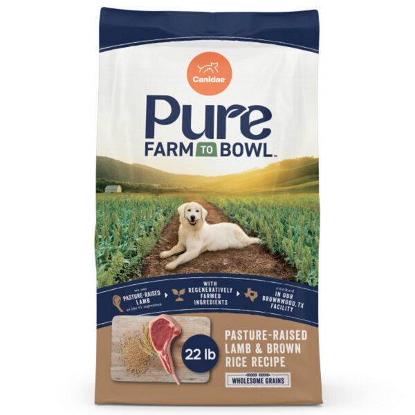 Canidae Pure Farm To Bowl Pasture-Raised Lamb & Brown Rice Recipe