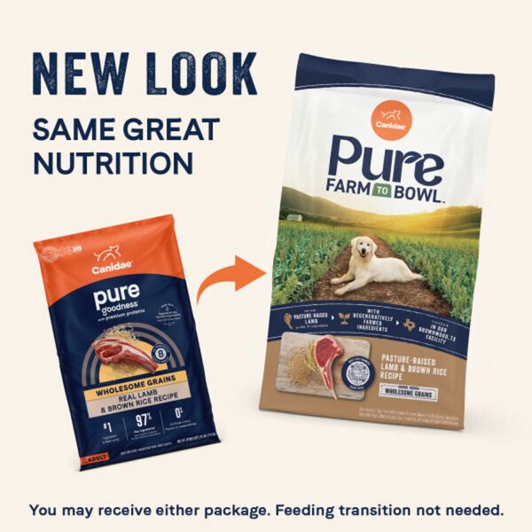 Canidae Pure Farm To Bowl Pasture-Raised Lamb & Brown Rice Recipe